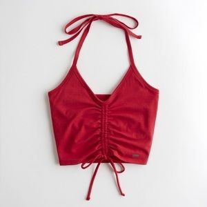 New red Hollister top